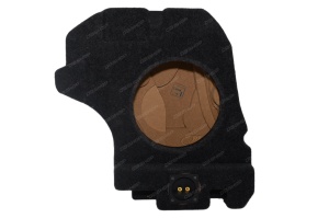 Короб стелс для сабвуфера на Lada Vesta SW (10", версия 2.0, в правое крыло)