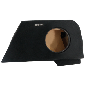 Короб стелс для сабвуфера на Haval F7/F7X 1 2019-2024 (10", в правое крыло, черный, без гриля)